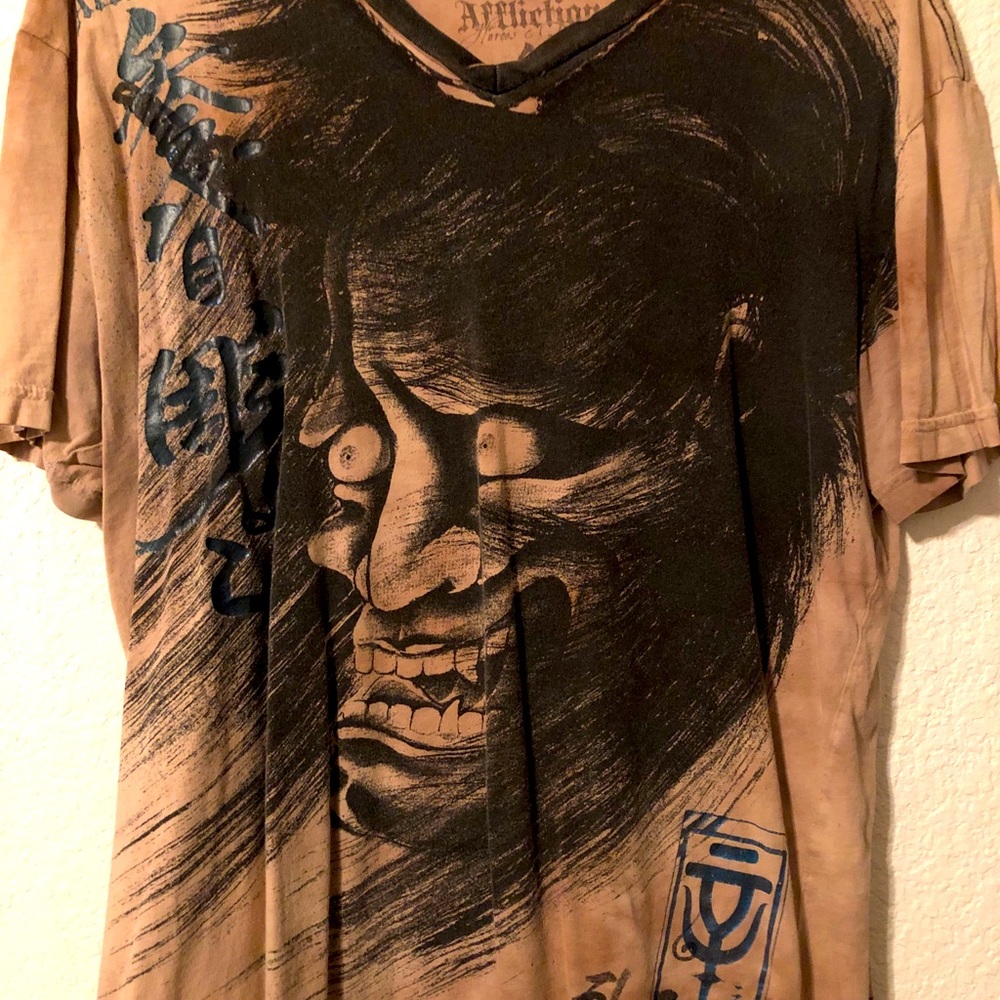 RARE Affliction vintage graphic T-shirt